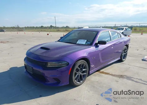 2023 Dodge Charger R/T из США, поврежденный, VIN 2C3CDXCT1PH650885